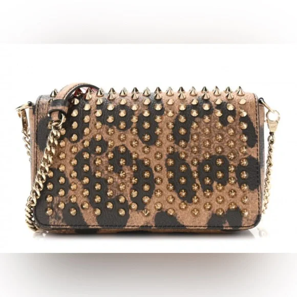 Christian Louboutin leopard print bag 💓